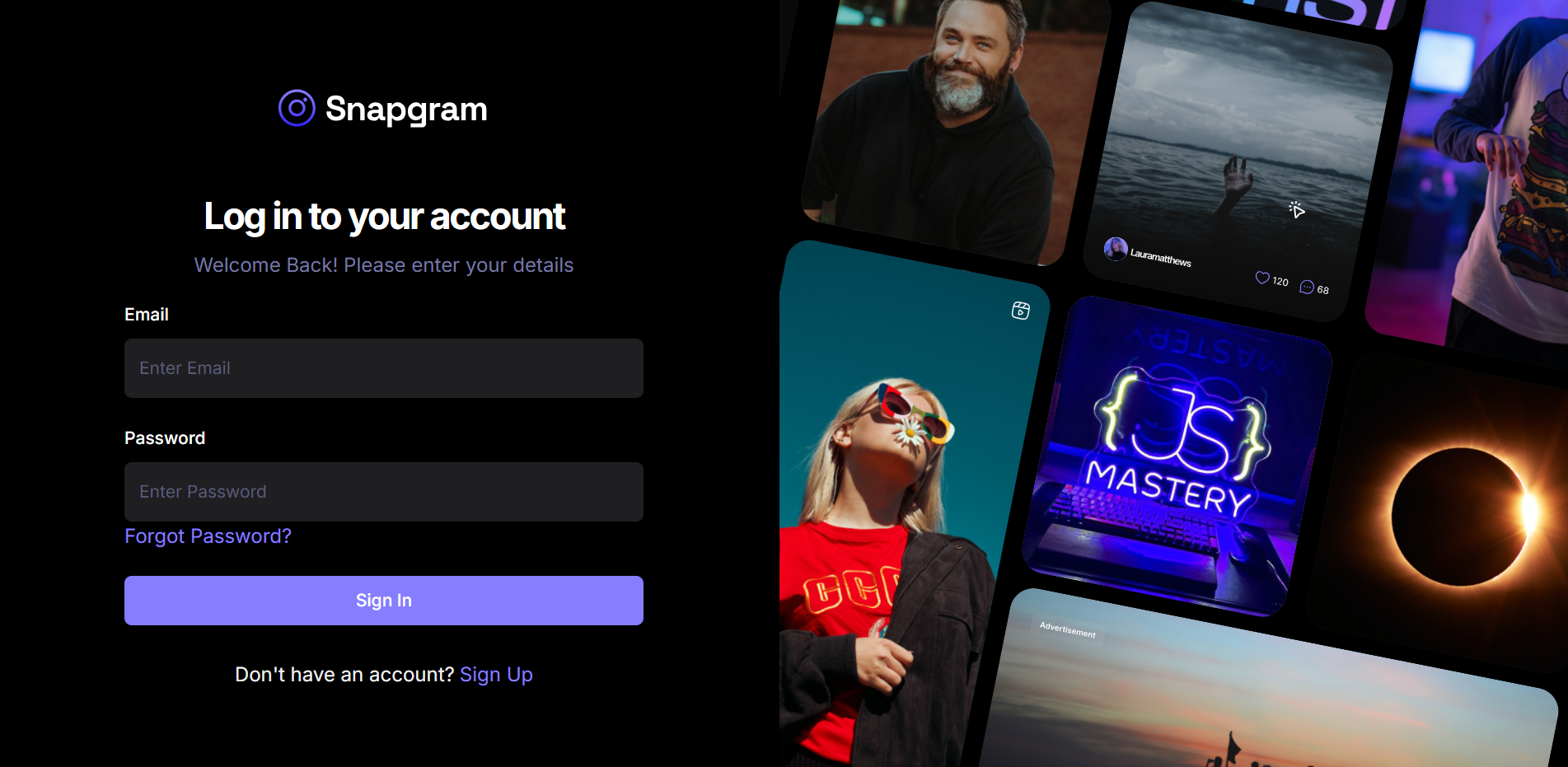 Snapgram - Social Media Web App
